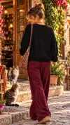 Şaşıkedi Twinscat Hırka