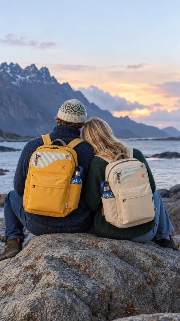 Cream Ratatuy Backpack