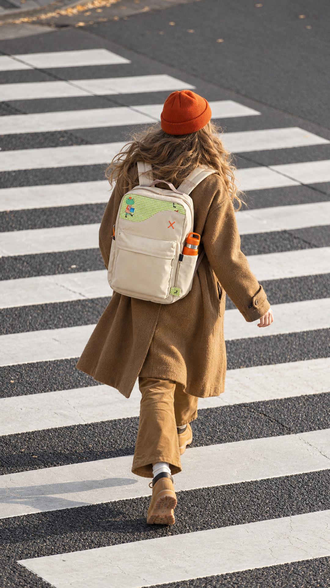 Cream V-Rock Backpack