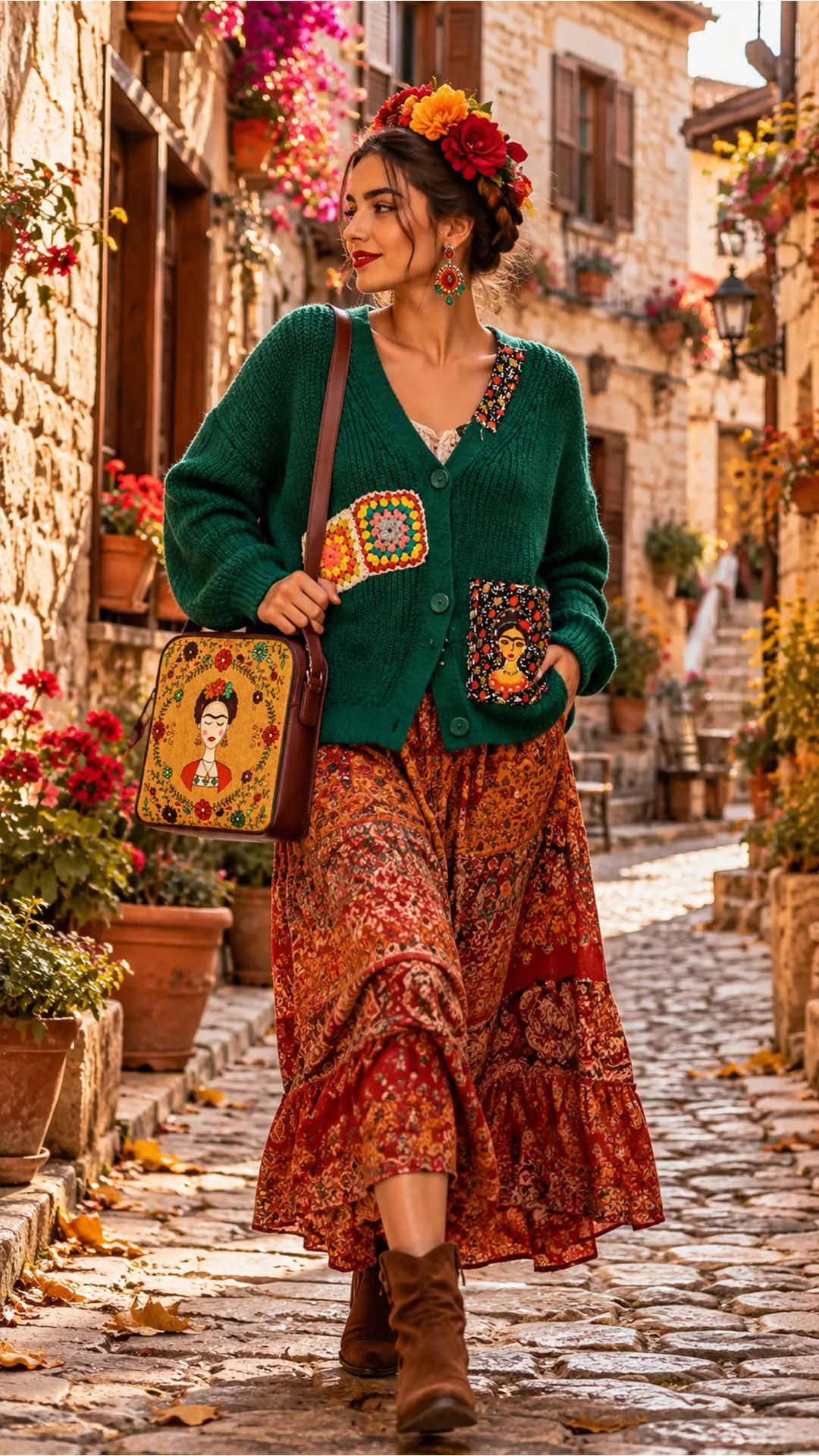 Şaşıkedi Fridalay Hırka