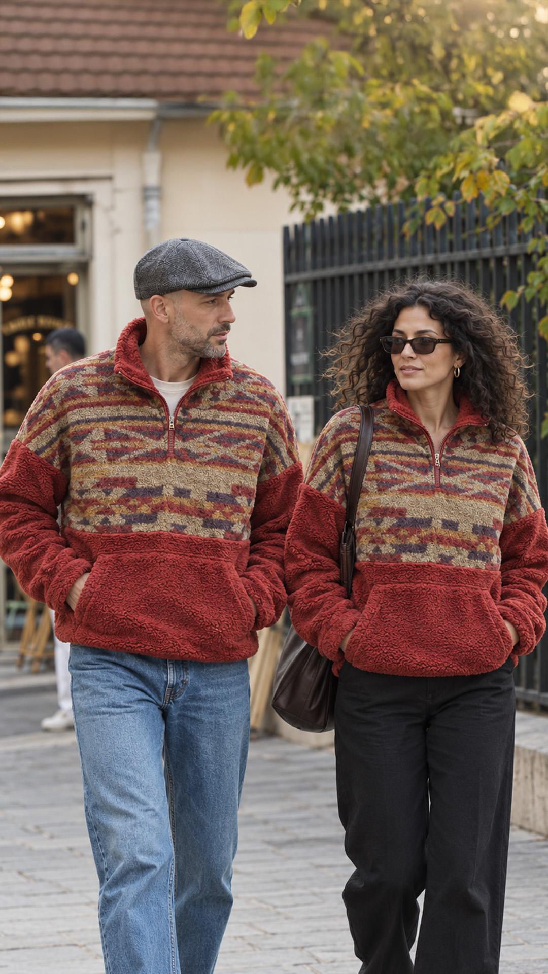 Unisex Peluş Sweatshirt