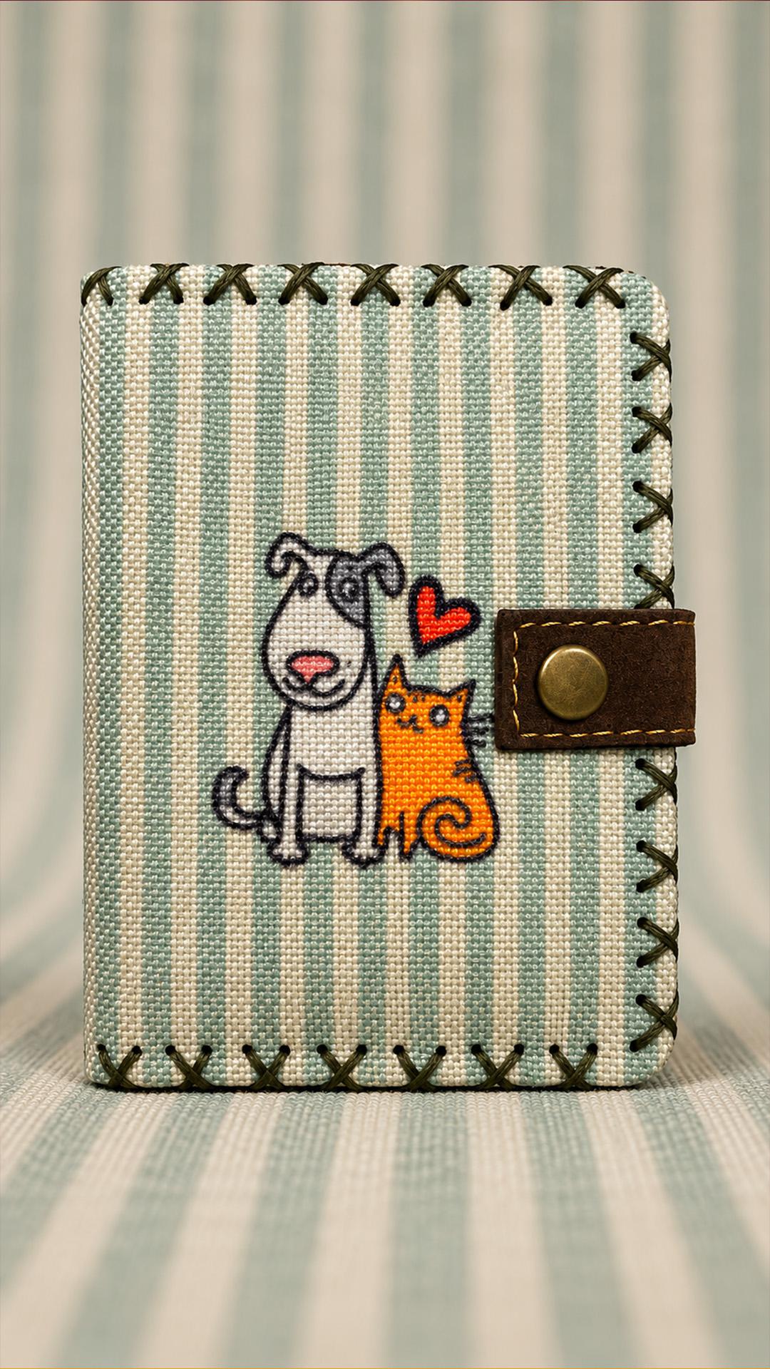 Cat's&Dog Love Cüzdan
