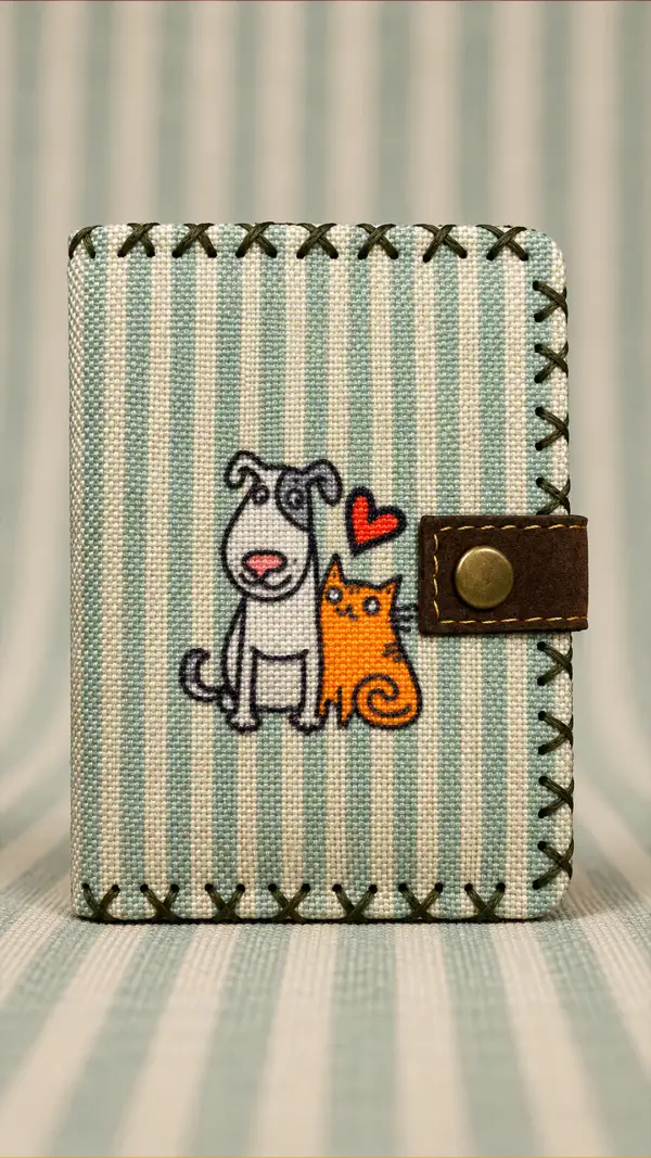 Cat's&Dog Love Cüzdan