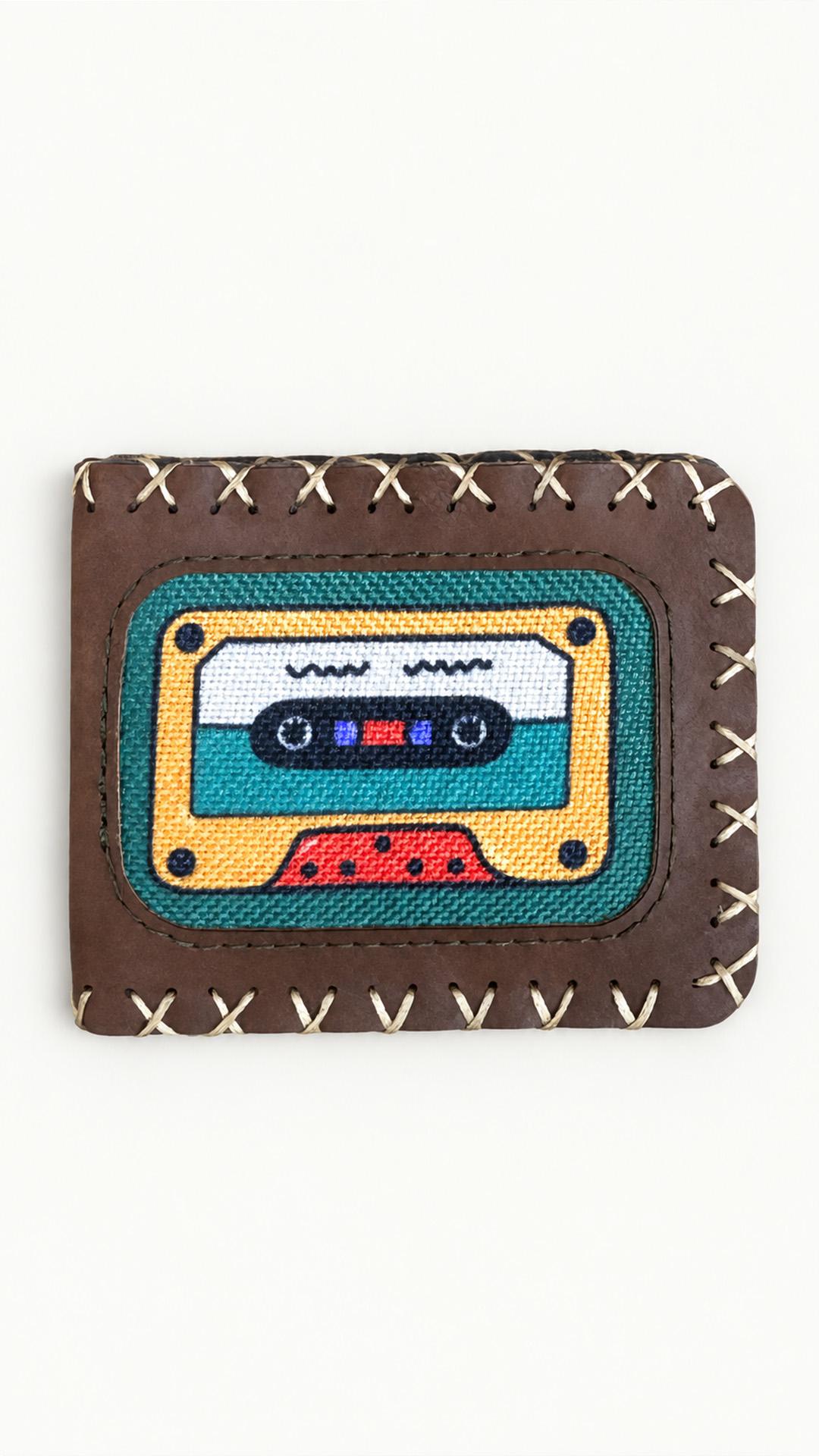Vintage Tape Kartlık (Koyu Kahve)