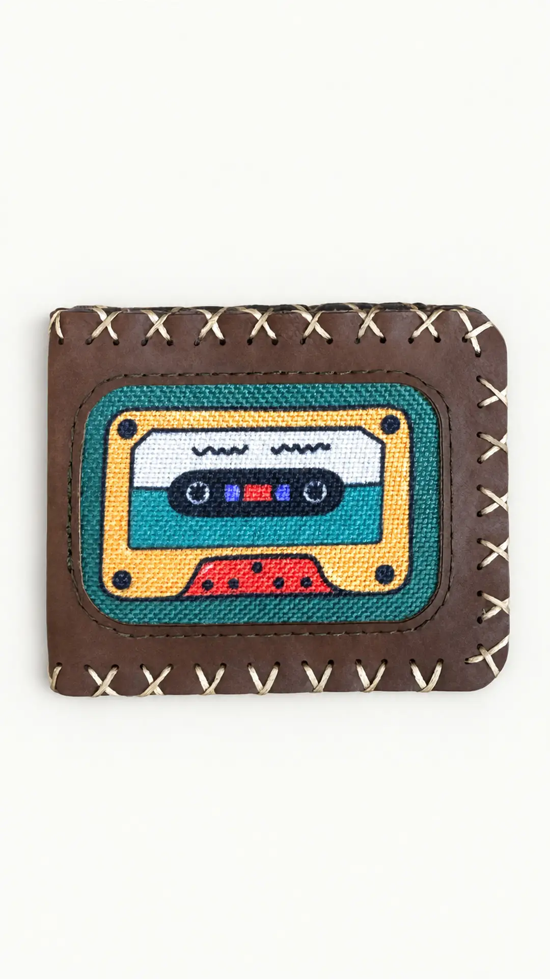 Vintage Tape Kartlık (Koyu Kahve)
